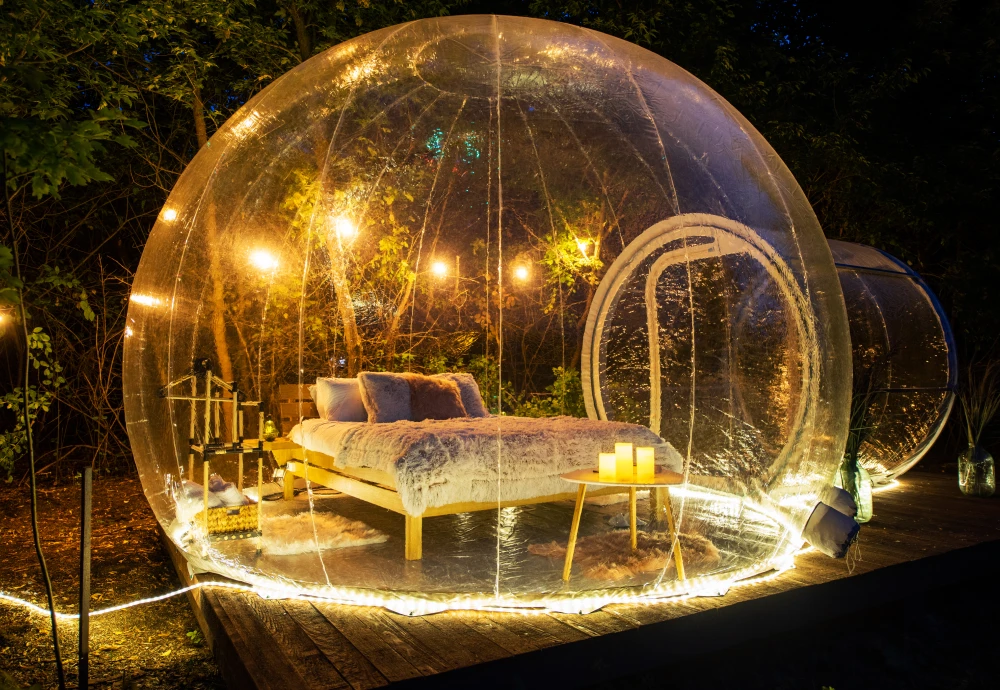 inflatable clear tent bubble